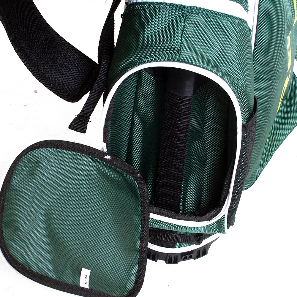 Fighting Duck, Green, Sports Equipment, Sports, Golf, Golf Bag, 6 Pocket, 14-way, 711044